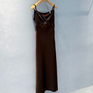 Miu Miu satin evening dress